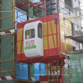 2000kg Double Cages Material and Passenger Elevator Lifter